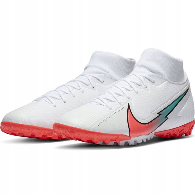 Pantof de fotbal Nike Mercurial Superfly 7 Academy M Tf AT7978 163 alb 2