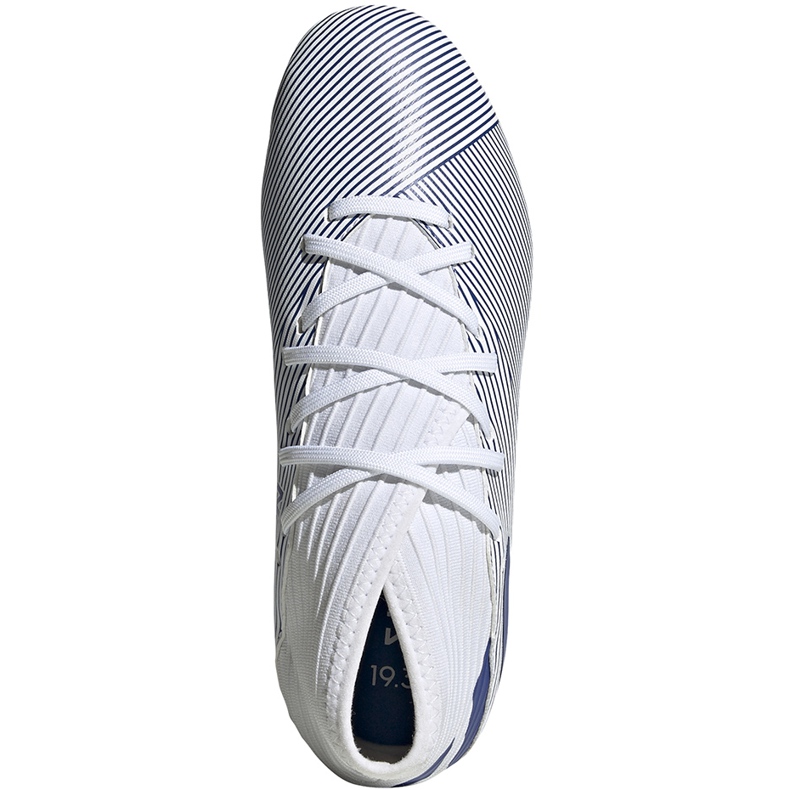 Ghete de fotbal adidas Nemeziz 19.3 Fg Jr EG7245 gri argint 1