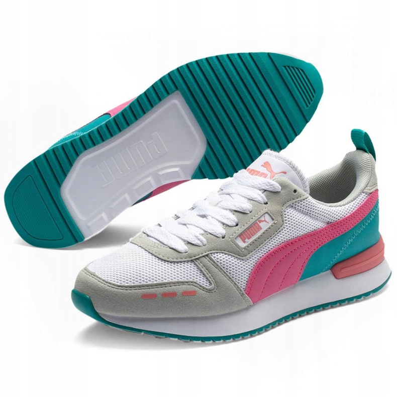 Încălțăminte de damă Puma R78 W 373117 12 bej alb portocale roz verde 1