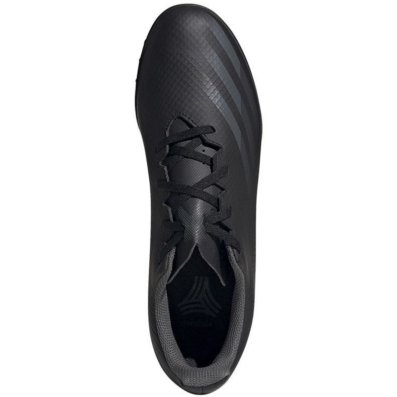 Ghete de fotbal Adidas X GHOSTED.4 Tf M EG8236 gri, negru negru 1