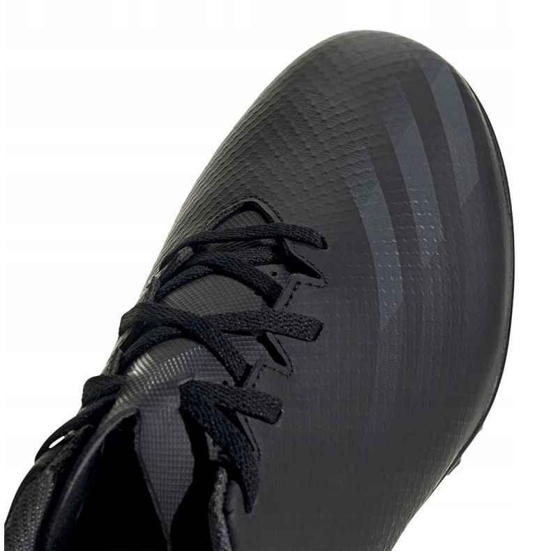 Ghete de fotbal Adidas X GHOSTED.4 Tf M EG8236 gri, negru negru 2
