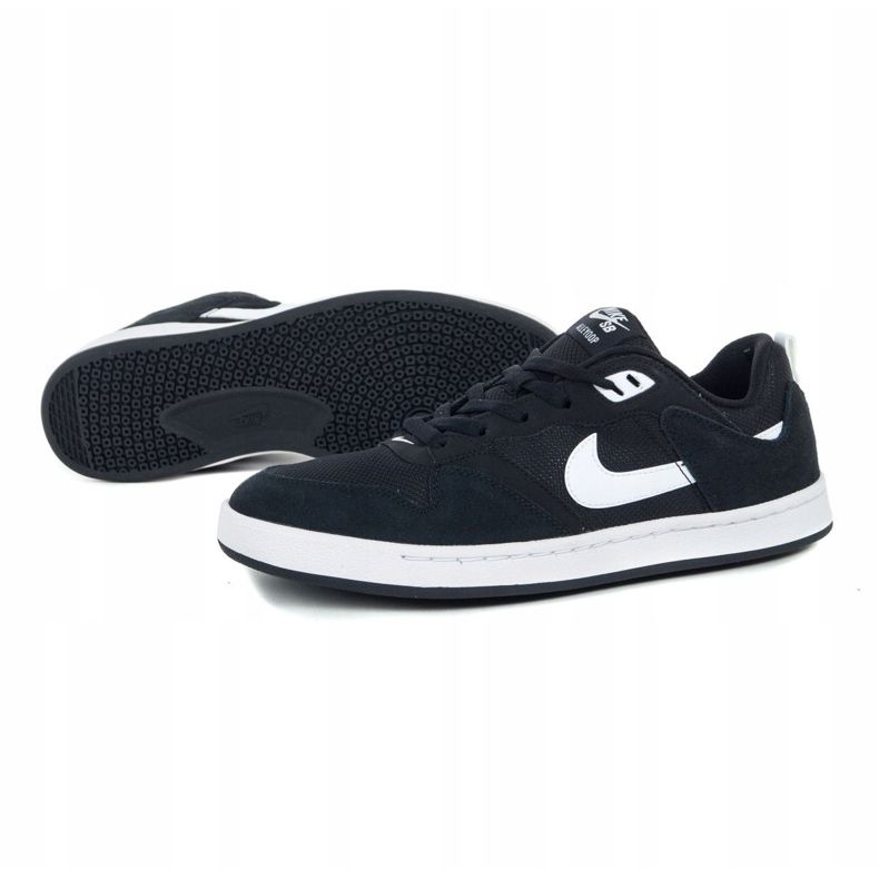Încălțăminte Nike Sb Alleyoop M CJ0882-001 alb negru 1