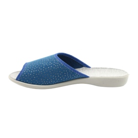Pantofi de damă Befado pu 254D117 albastru gri 2