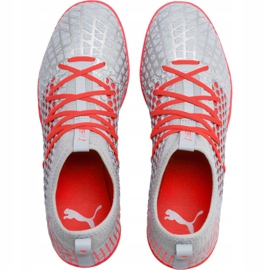 Ghete de fotbal Puma Future 4.3 Netfit Tt 105685 01 multicolor gri 1