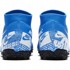 Pantof de fotbal Nike Mercurial Superfly 7 Academy Tf AT7978 414 multicolor albastru 3