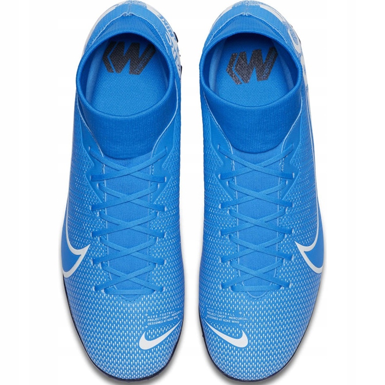 Pantof de fotbal Nike Mercurial Superfly 7 Academy Tf AT7978 414 multicolor albastru 1