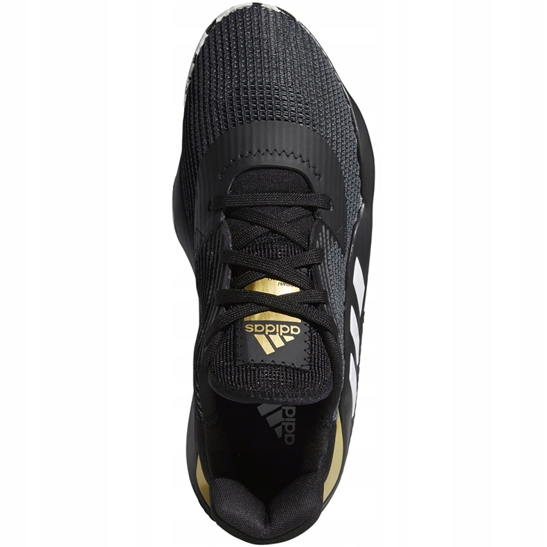 Pantofi Adidas Pro Bounce 2019 Low alb-negru EF0469 1