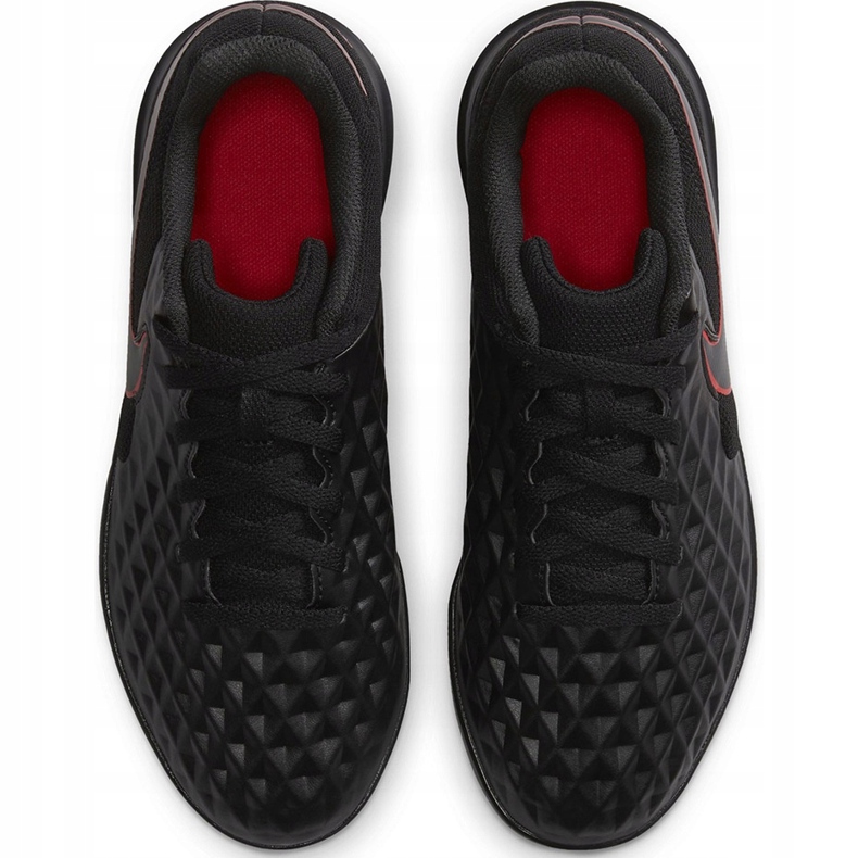 Pantofi de fotbal Nike Tiempo Legend 8 Club Ic Junior AT5882 060 negru negru 1