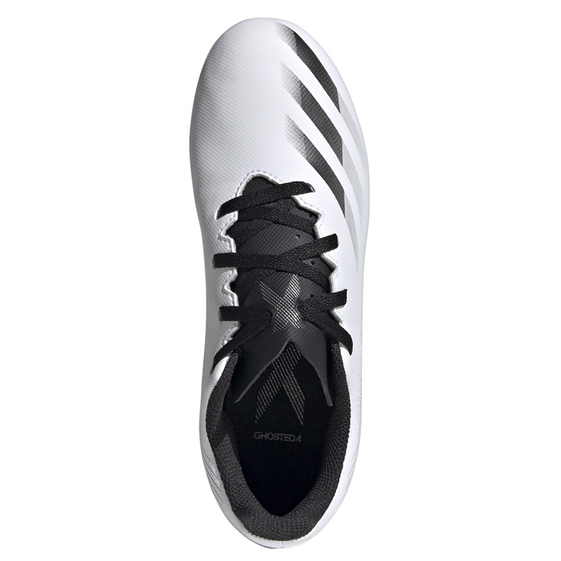 Ghete de fotbal Adidas X GHOSTED.4 FxG Junior FW6798 alb alb 1