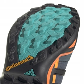 Pantofi bărbați Adidas Terrex Swift gri-portocaliu-albastru FV6840 portocale multicolor 5