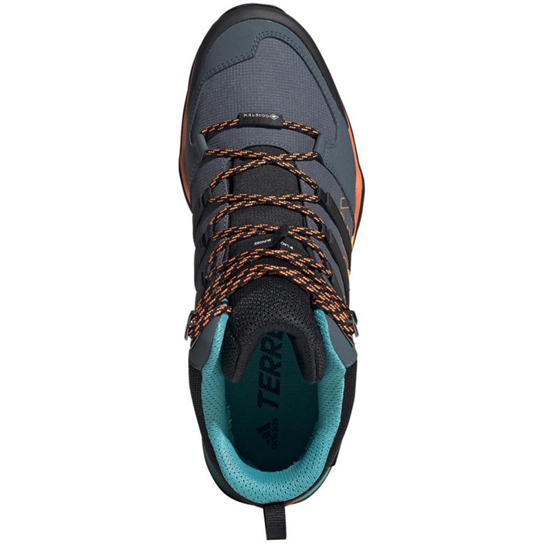 Pantofi bărbați Adidas Terrex Swift gri-portocaliu-albastru FV6840 portocale multicolor 1