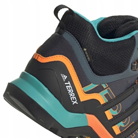 Pantofi bărbați Adidas Terrex Swift gri-portocaliu-albastru FV6840 portocale multicolor 2