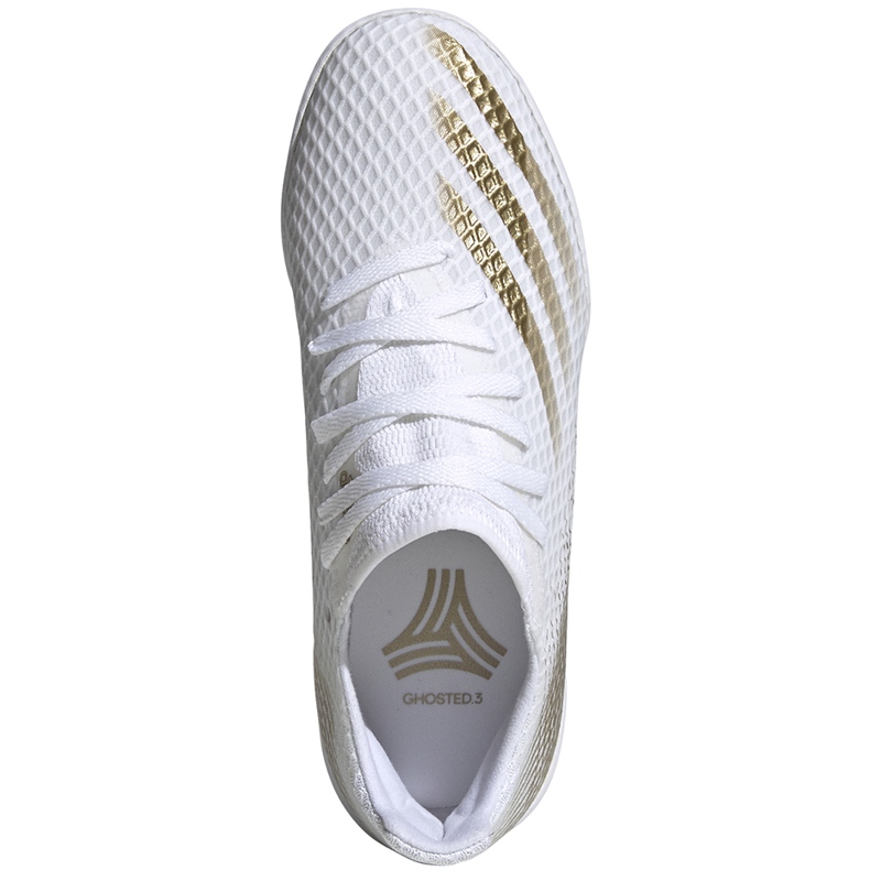 Adidas X GHOSTED.3 În ghete de fotbal Junior EG8225 alb alb 1