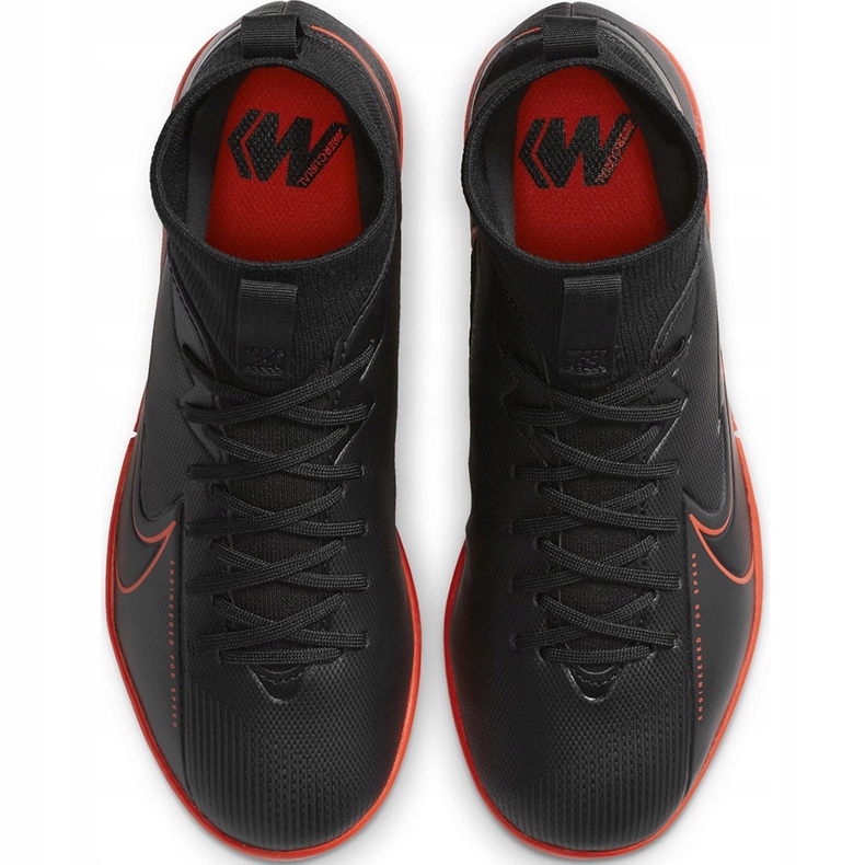 Pantof de fotbal Nike Mercurial Superfly 7 Academy Ic Junior AT8135 060 negru negru 1