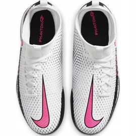 Pantof de fotbal Nike Phantom Gt Academy Df Ic Junior CW6693 160 alb alb 1