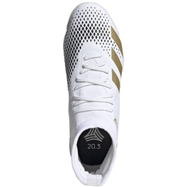 Ghete de fotbal Adidas Predator 20.3 In FW9194 alb 1