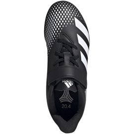 Ghete de fotbal Adidas Predator 20.4 H&amp;L Tf Jr FW9225 negru negru 1