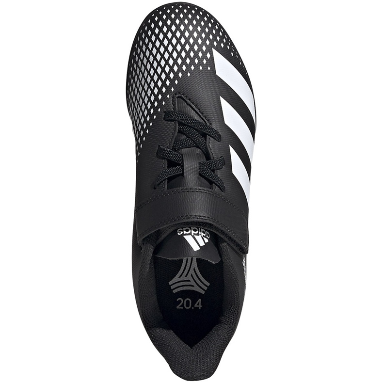 Ghete de fotbal Adidas Predator 20.4 H&amp;L Tf Jr FW9225 negru negru 1