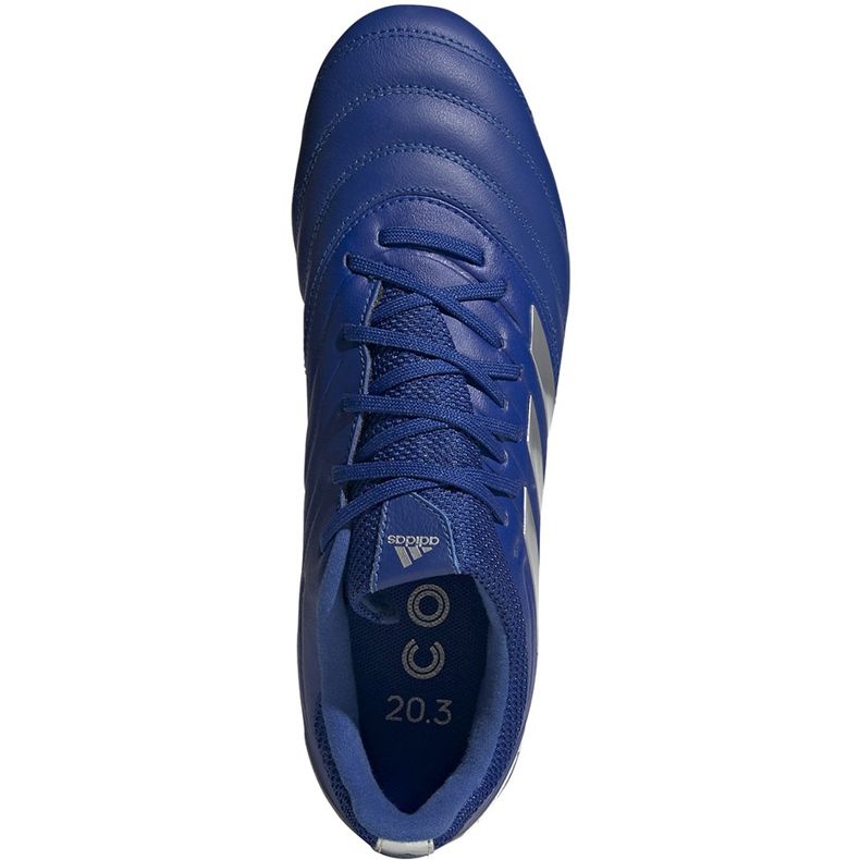 Ghete de fotbal Adidas Copa 20.3 Fg EH1500 albastru albastru marin 1