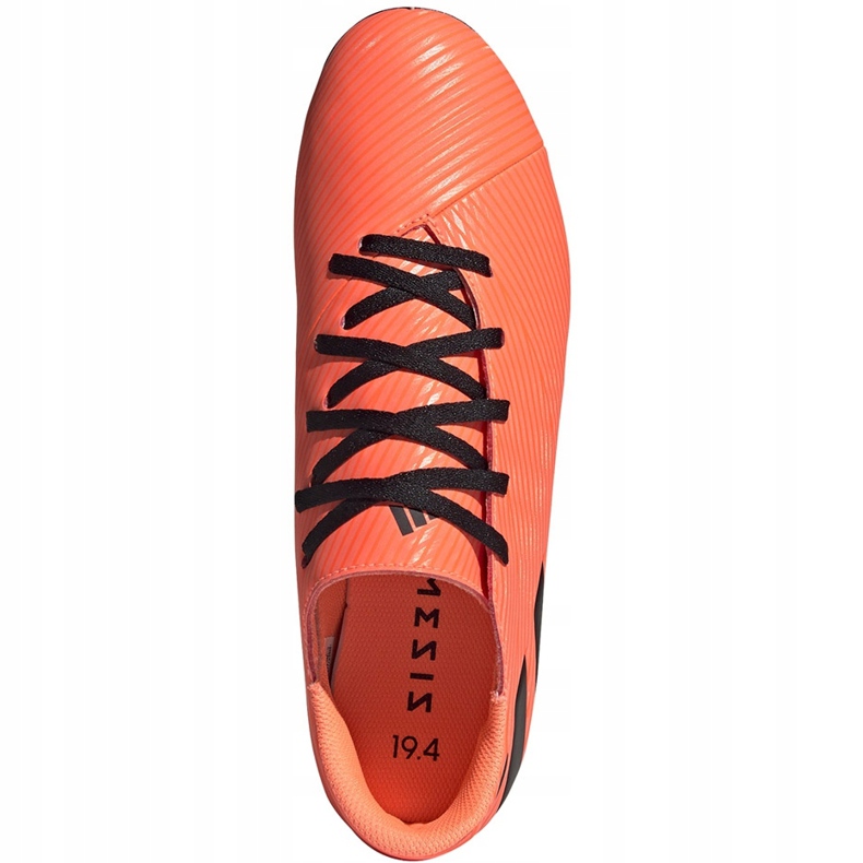 Pantofi de fotbal Adidas Nemeziz 19.4 FxG portocaliu EH0302 portocale portocale 1