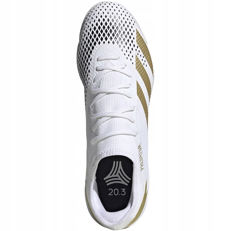Ghete de fotbal Adidas Predator 20.3 L În FW9192 alb alb 1