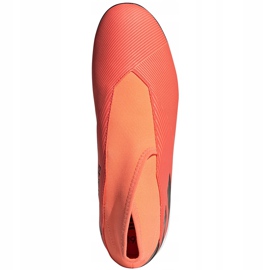 Pantofi de fotbal Adidas Nemeziz 19.3 Ll Tf portocaliu EH0277 portocale portocale 1