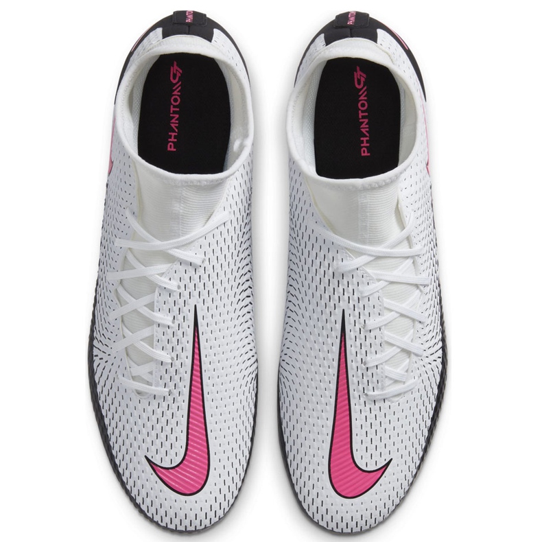 Pantof de fotbal Nike Phantom Gt Academy Df FG / MG CW6667 160 alb alb 1