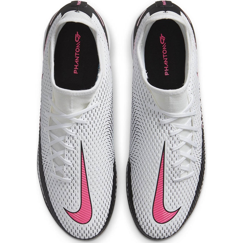 Pantof de fotbal Nike Phantom Gt Academy Df Ic CW6668 160 alb alb 1