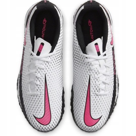 Pantof de fotbal Nike Jr Phantom Gt Academy Tf CK8484 160 alb alb 1