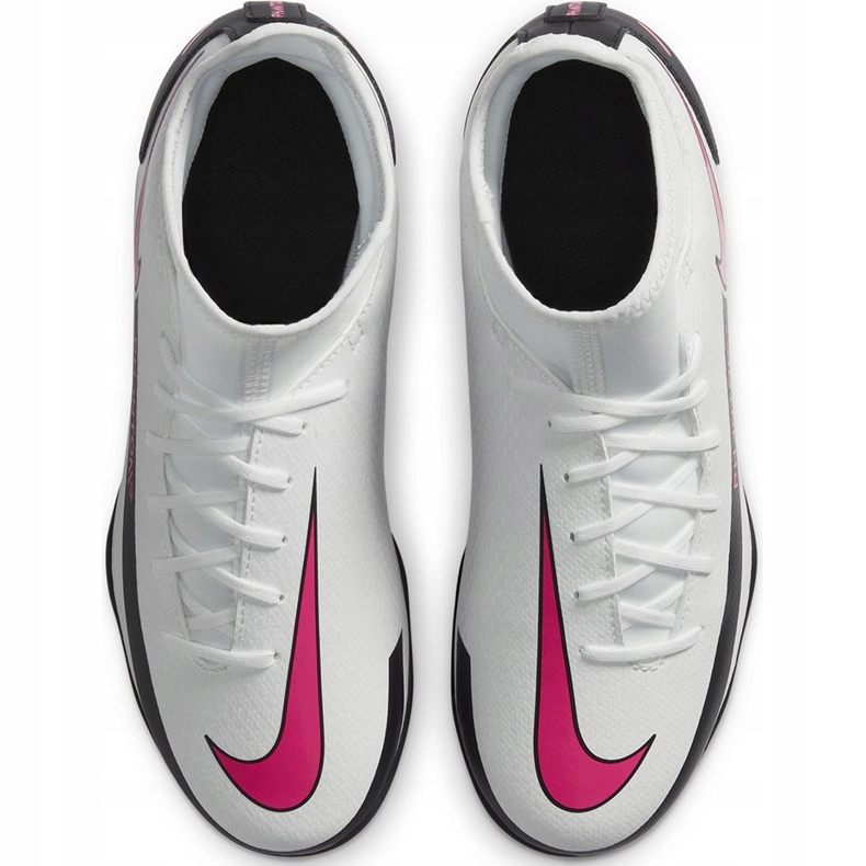 Pantof de fotbal Nike Phantom Gt Club Df FG / MG Junior CW6727 160 alb alb 1