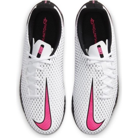 Pantofi de fotbal Nike Jr Phantom Gt Academy FG / MG CK8476 160 alb alb 1