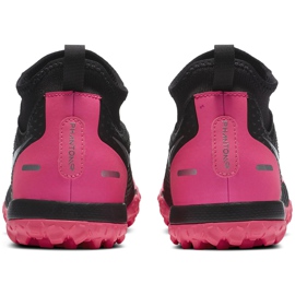 Pantofi de fotbal Nike Jr Phantom Gt Academy Df Tf CW6695 006 negru negru 4