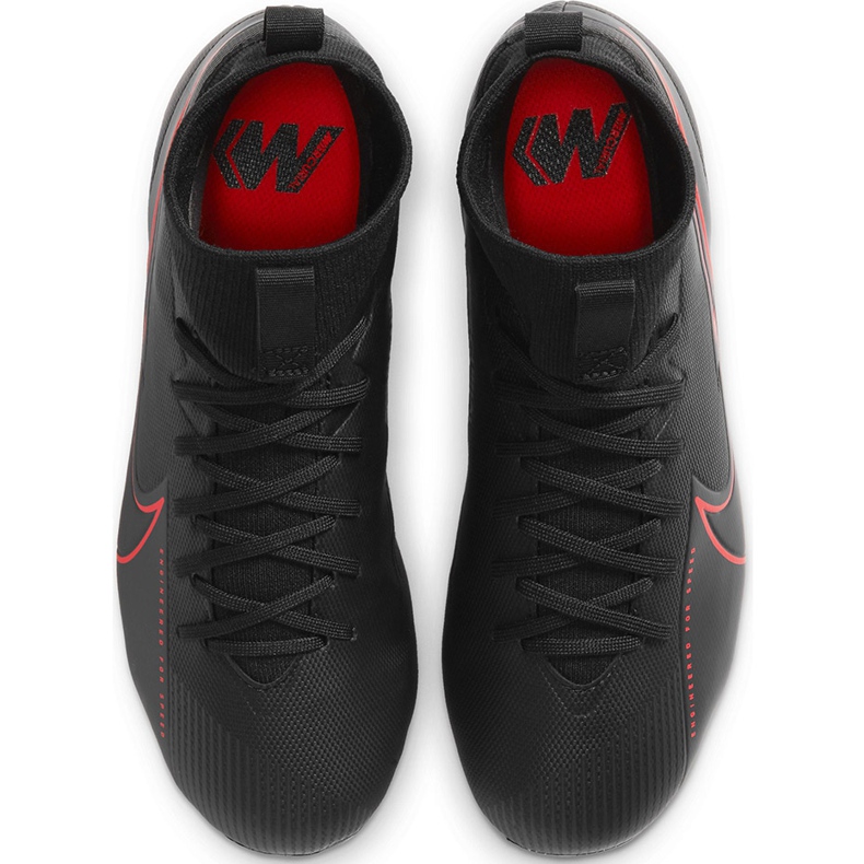 Pantof de fotbal Nike Mercurial Superfly 7 Academy FG / MG Junior AT8120 060 negru negru 1