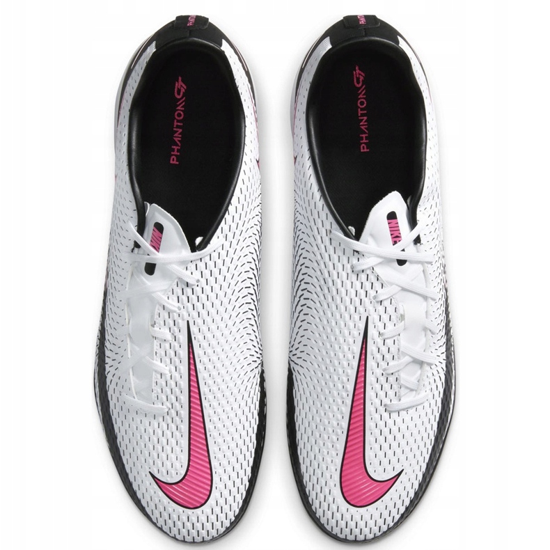 Pantof de fotbal Nike Phantom Gt Academy Ic CK8467 160 alb alb 1