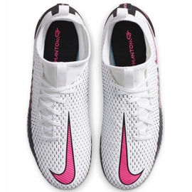 Pantofi de fotbal Nike Phantom Gt Academy Df FG / MG Junior CW6694 160 alb alb 1