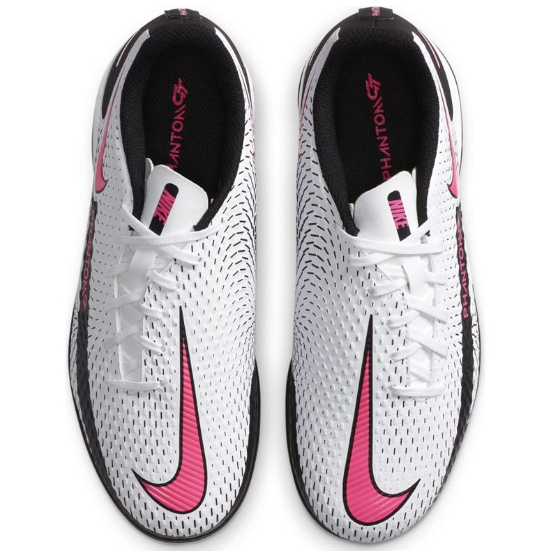 Pantof de fotbal Nike Phantom Gt Academy Ic Junior CK8480 160 alb alb 1