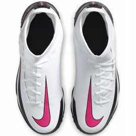 Pantof de fotbal Nike Phantom Gt Club Df Tf Junior CW6729 160 alb alb 1