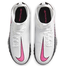 Pantof de fotbal Nike Phantom Gt Academy Df Tf Junior CW6695 160 alb alb 1