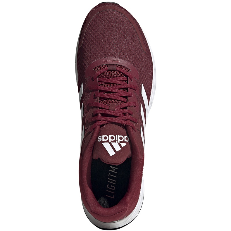Pantofi de alergare pentru bărbați adidas Duramo Sl burgundy FW3217 roșu 1