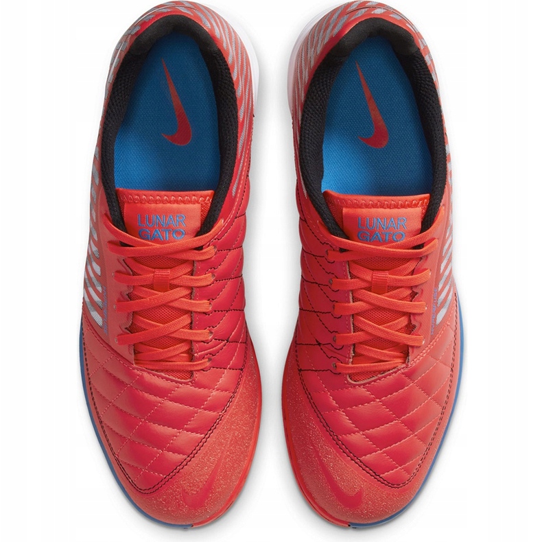Pantofi de fotbal Nike LunarGato Ii 580456 604 roșu roșu 1
