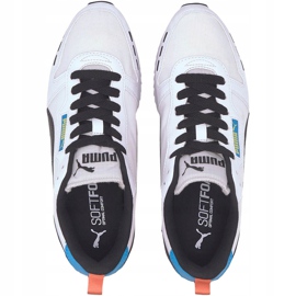 Încălțăminte pentru bărbați Puma R78 Neon white 373203 02 alb multicolor 1
