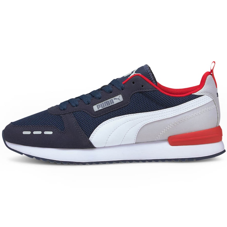 Încălțăminte pentru bărbați Puma R78 bleumarin-alb-gri-roșu 373117 24 roşu albastru marin multicolor 1