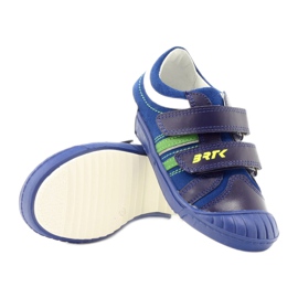 Pantofi băieți Bartek 65498 bleumarin alb albastru verde 3