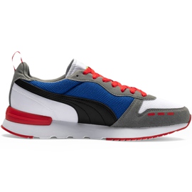 Încălțăminte pentru bărbați Puma R78 alb-albastru-roșu-negru 373117 10 albastru marin gri 1