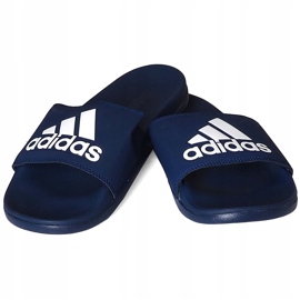 Papuci Adidas Adilette Comfort bleumarin B44870 albastru marin 1