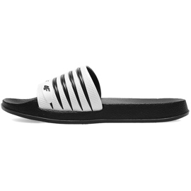 4F papuci negri pentru femei H4L20 KLD001 21S alb negru 2