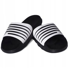 4F papuci negri pentru femei H4L20 KLD001 21S alb negru 1