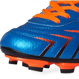 Ghete de fotbal Atletico Fg albastru XT041-15519 albastru, portocaliu 4