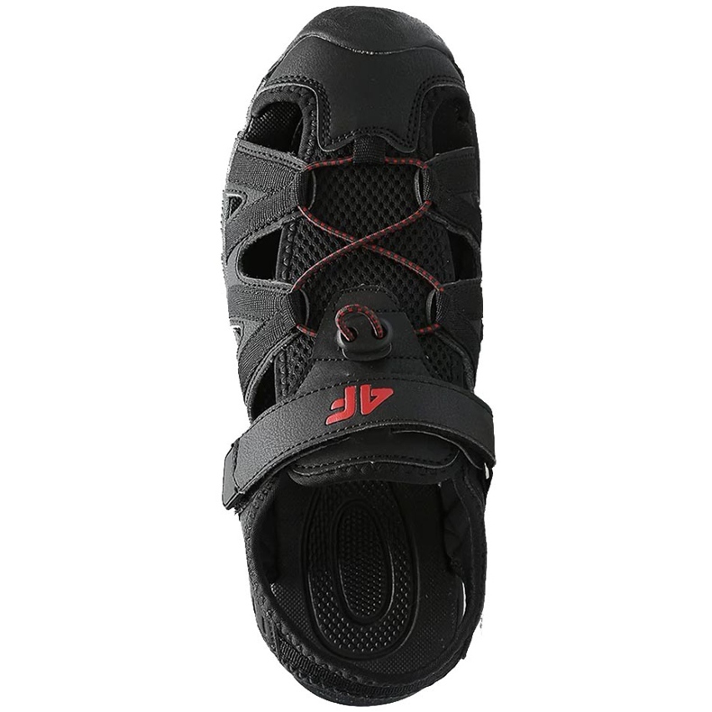 Sandale pentru bărbați 4F deep black H4L20 SAM003 20S negru 1