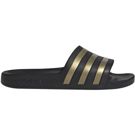 Papuci Adidas Adilette Aqua EG1758 negru de aur 2